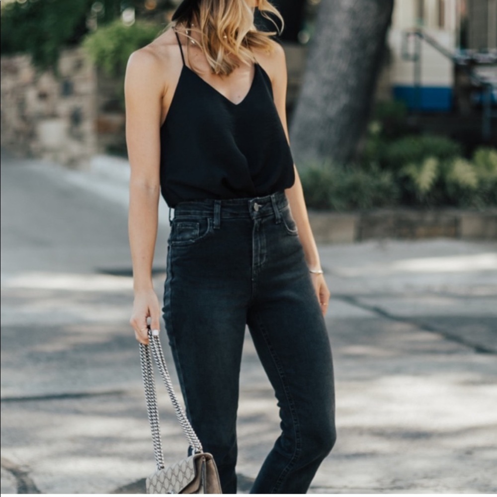 Express black gray reversible Barcelona cami